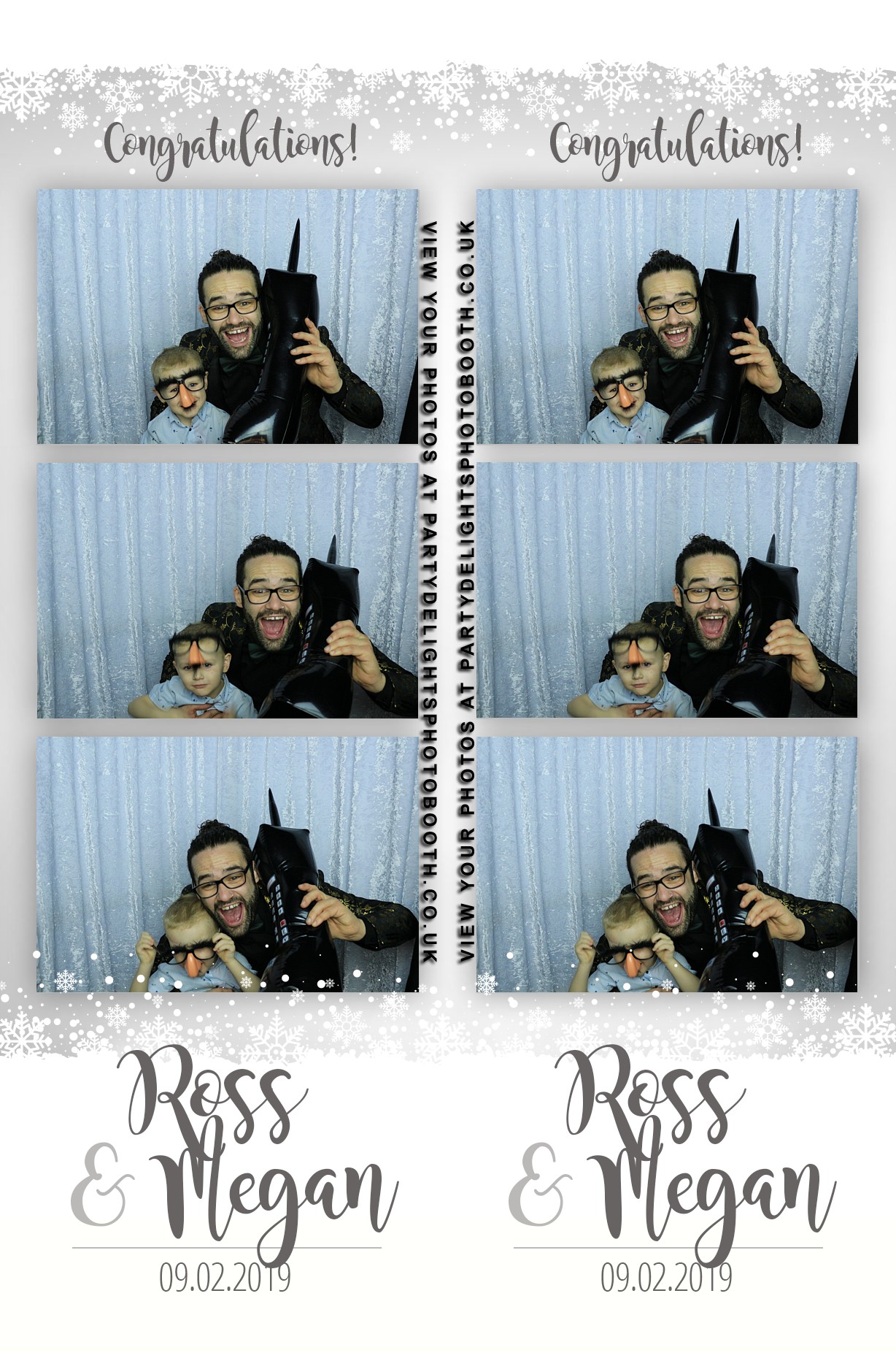 Ross and Megan’s Wedding - Prints | View more photos from the event at gallery.partydelightsphotobooth.co.uk/u/PartyDelightsPhotoBooth/Ross-and-Megan’s-Wedding-Prints